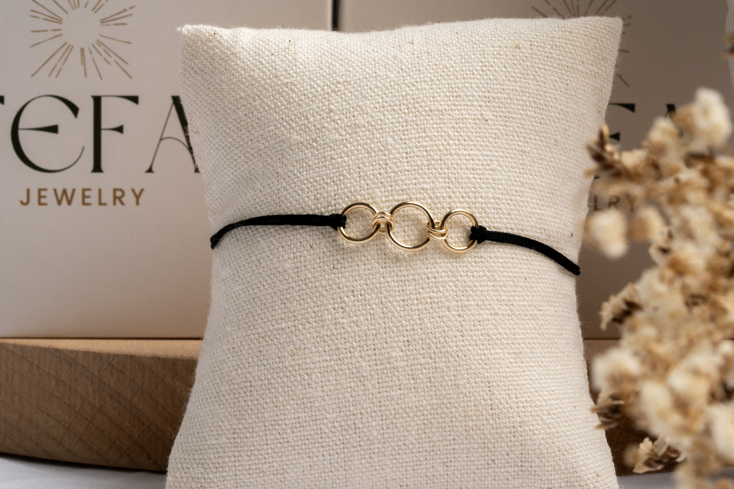 Halo Trio Cord Bracelet