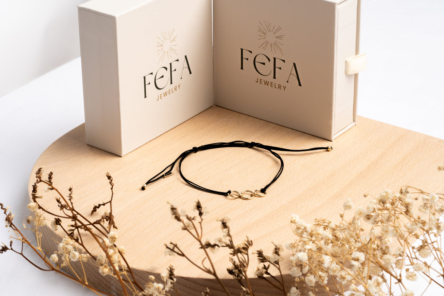 Halo Trio Cord Bracelet