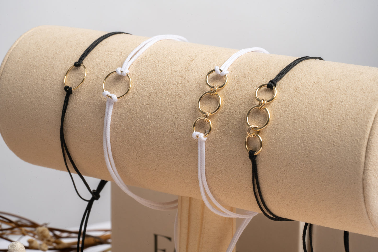 Halo Trio Cord Bracelet