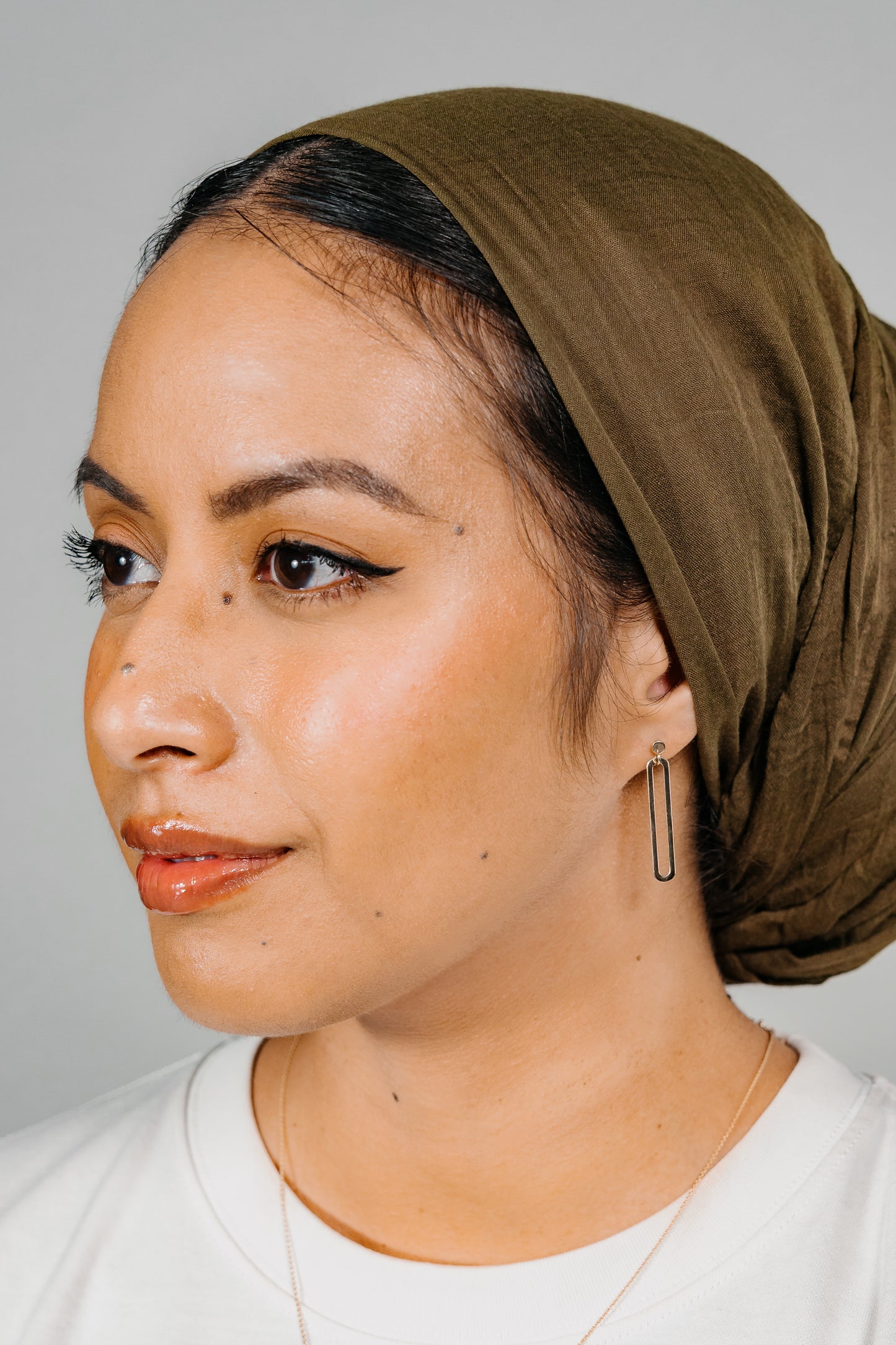Rectangle Pendant Earrings (Sample Sale)