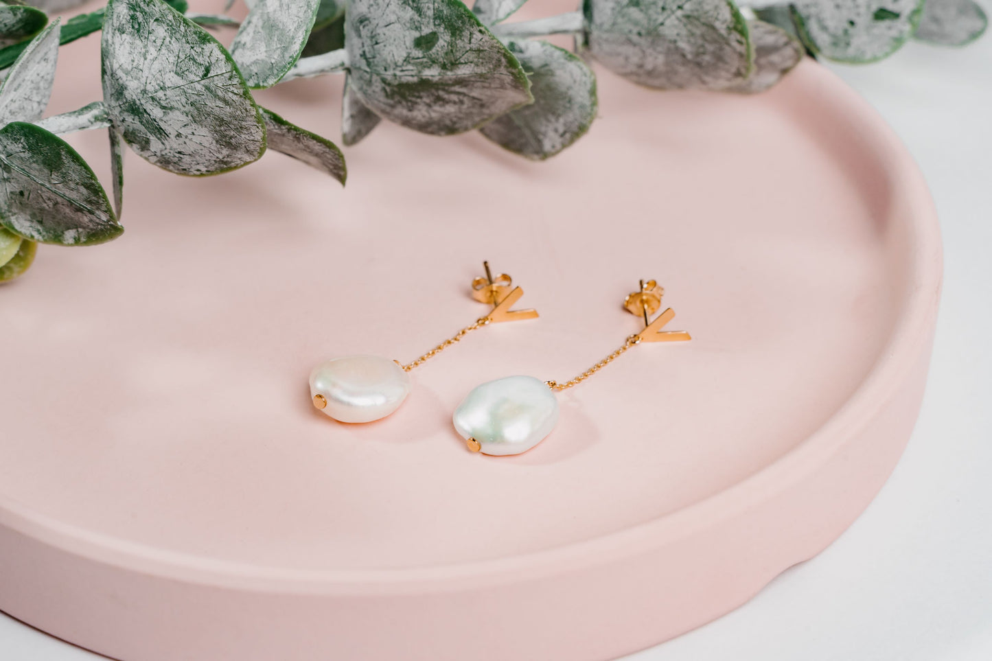 Baroque Pearl Earring (Sample Sale)