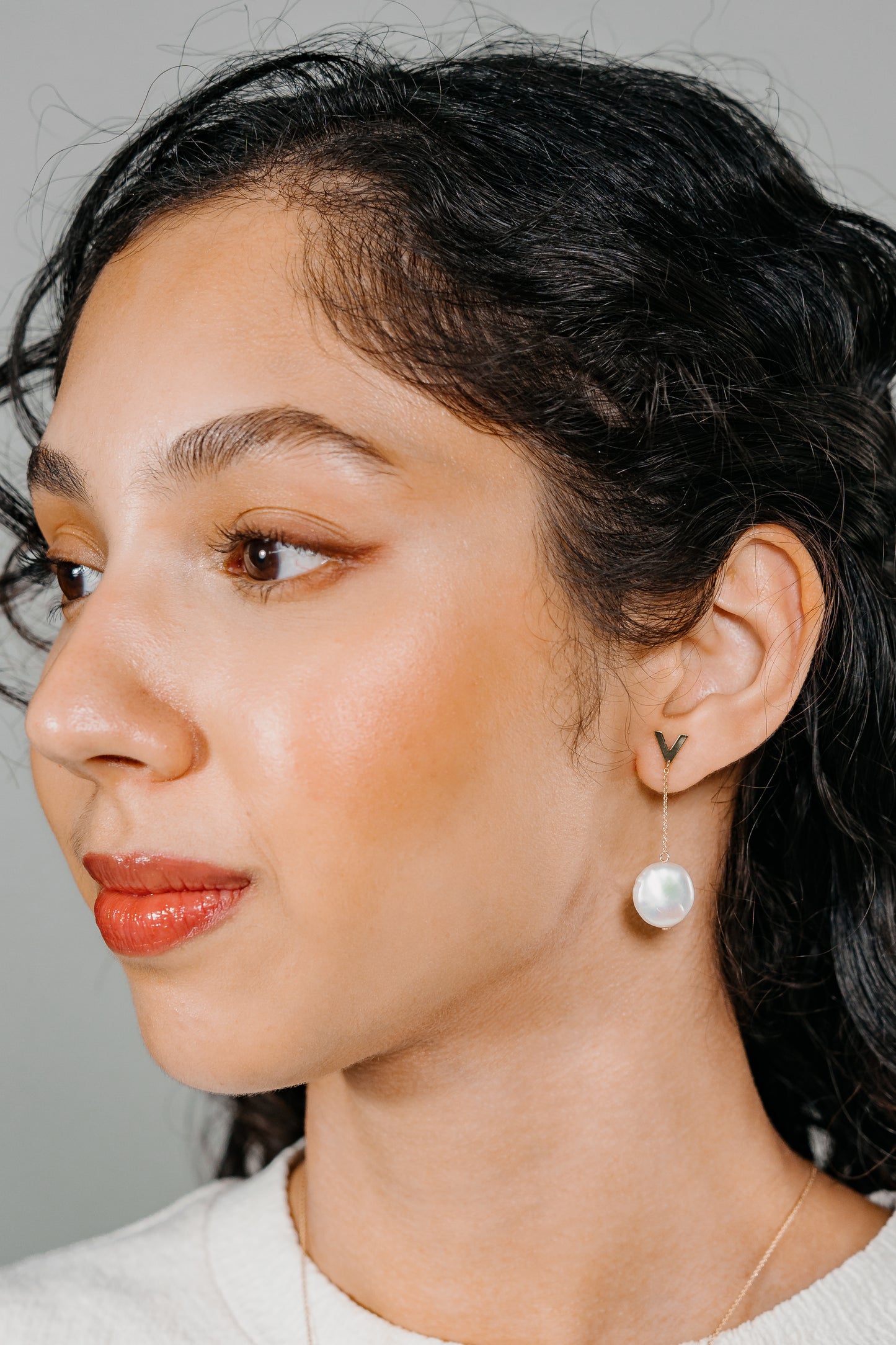 Baroque Pearl Earring (Sample Sale)