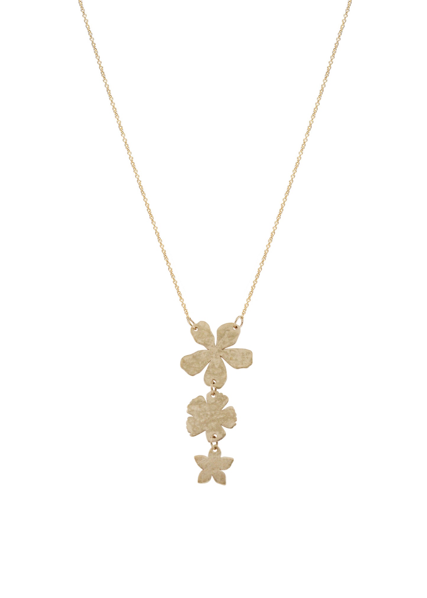 Floral Trio Necklace (Sample Sale)