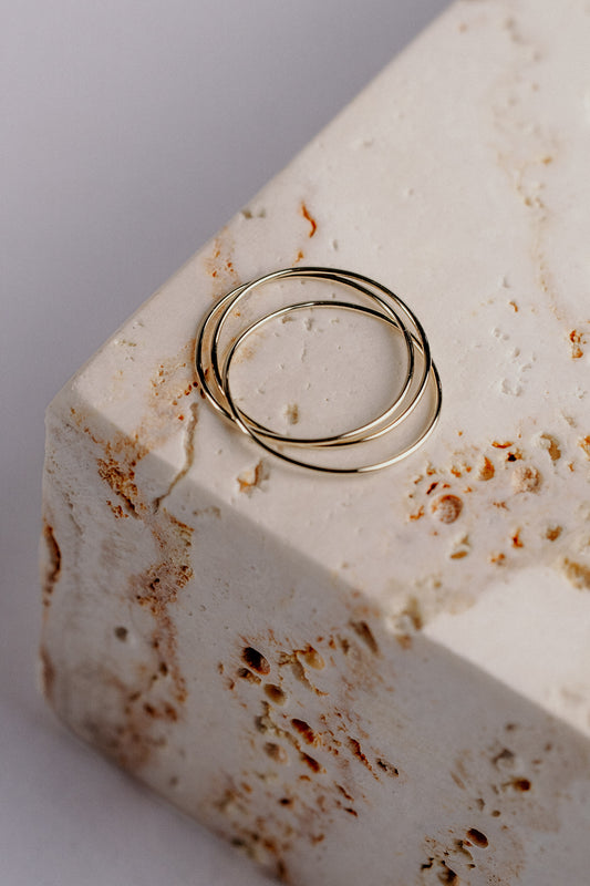 Interlock Trio Ring
